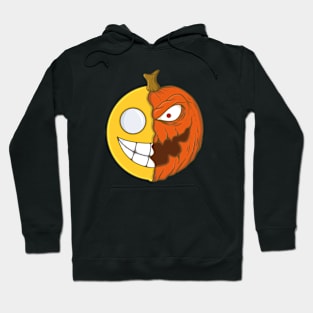 Halloween Pumpkins Smiley Hoodie